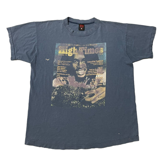 90’s/00’s Bob Marley High Times Magazine T-Shirt