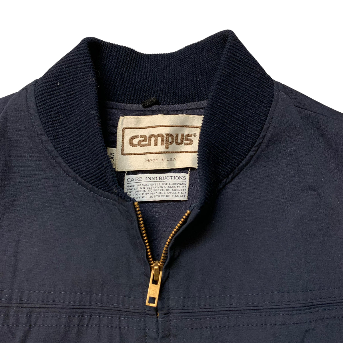 70’s/80’s Campus Nylon Bomber Jacket