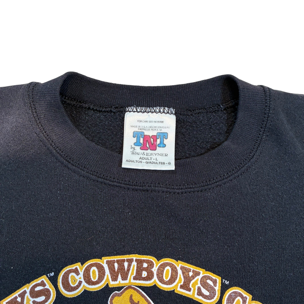 Cowboy size large sun faded