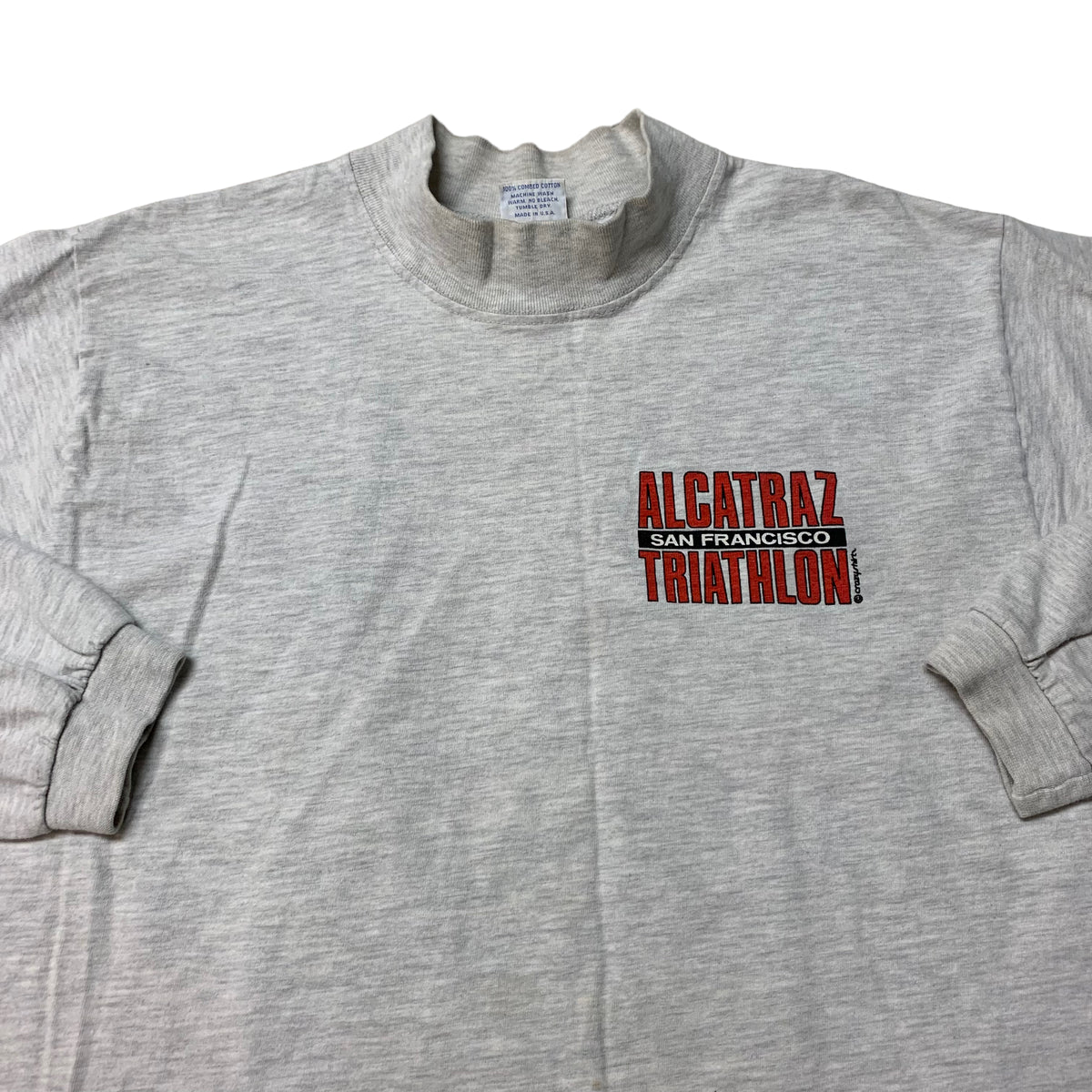 90’s Alcatraz Triathlon Crazy Shirt L/S T-Shirt