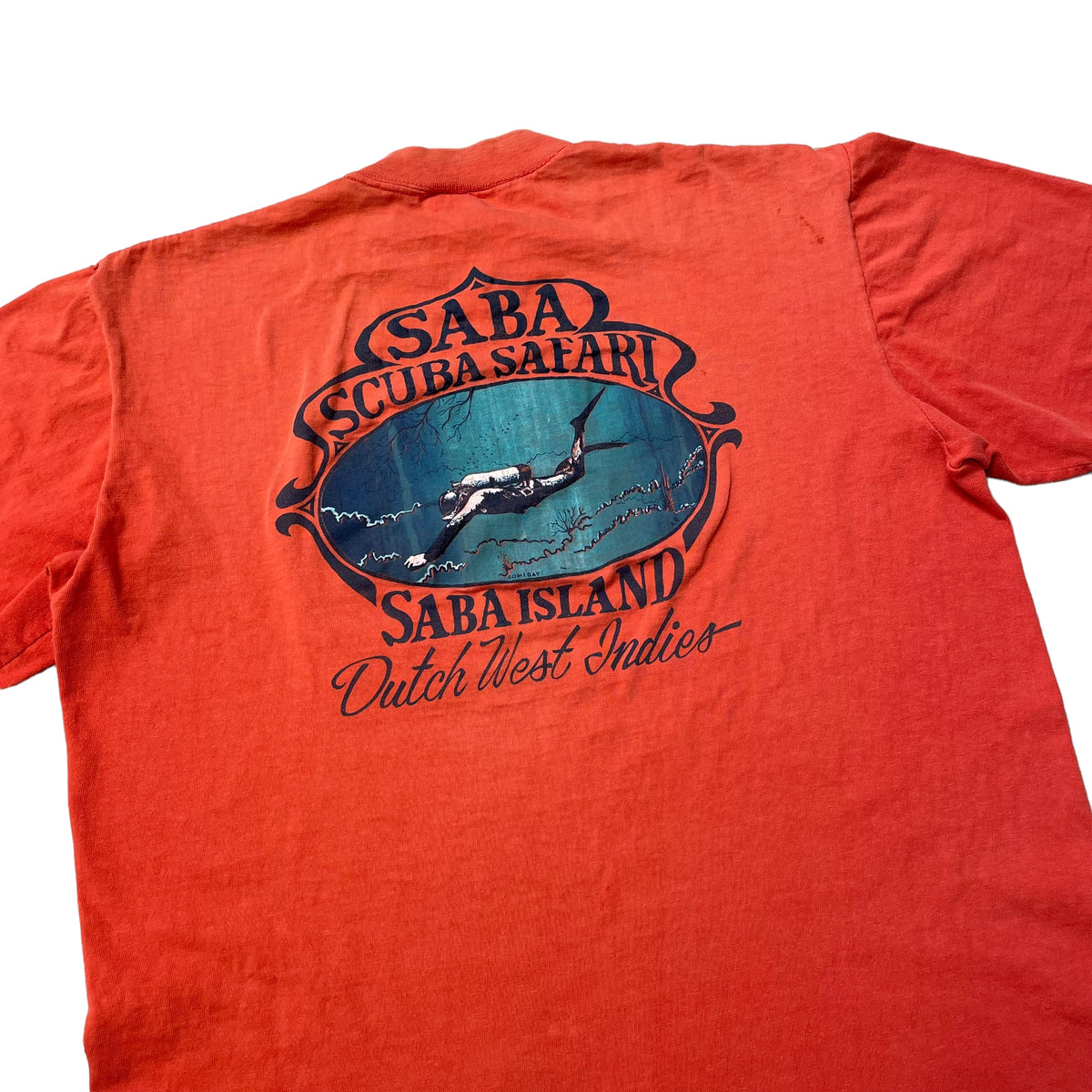 70’s ‘Saba Scuba Safari’ Stedman Hi-Cru T-Shirt