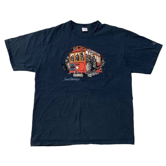 00’s ‘Cats in Trolly’ Crazy Shirt T-Shirt
