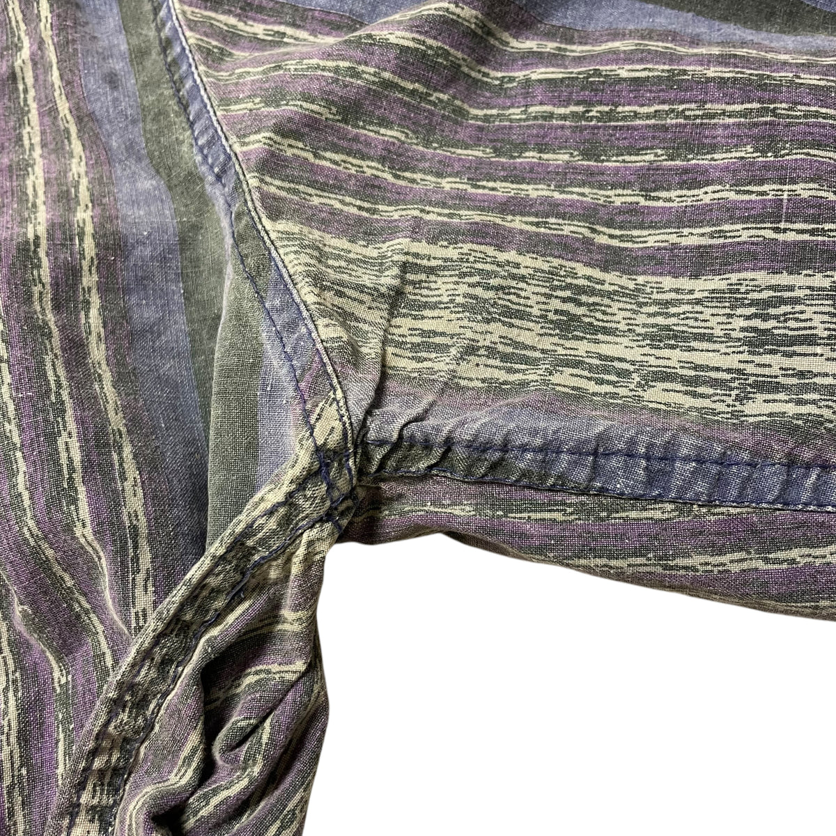 90’s Todays News Striped Shirt