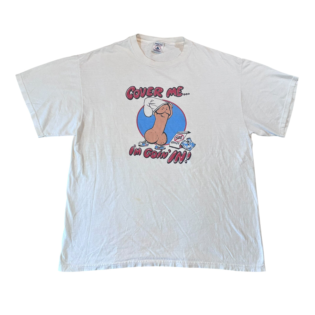 Condom Tshirt size xl
