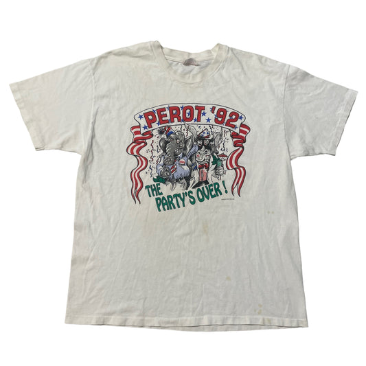 90’s Perot ’The Party’s Over’ T-Shirt