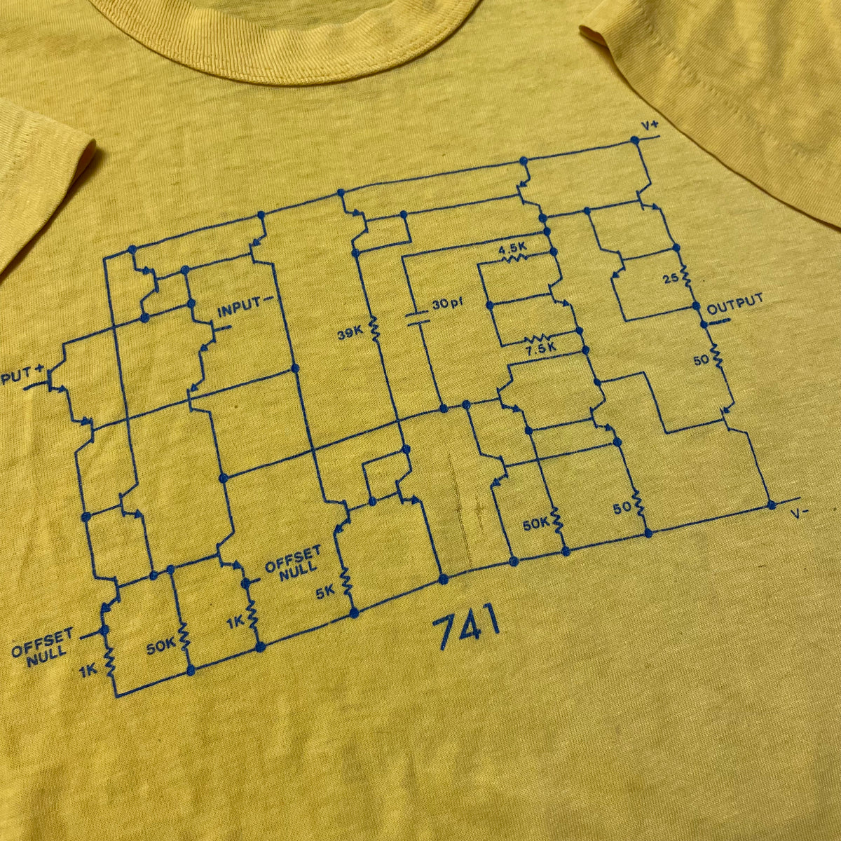 70’s ‘Wiring Schematic’ T-Shirt