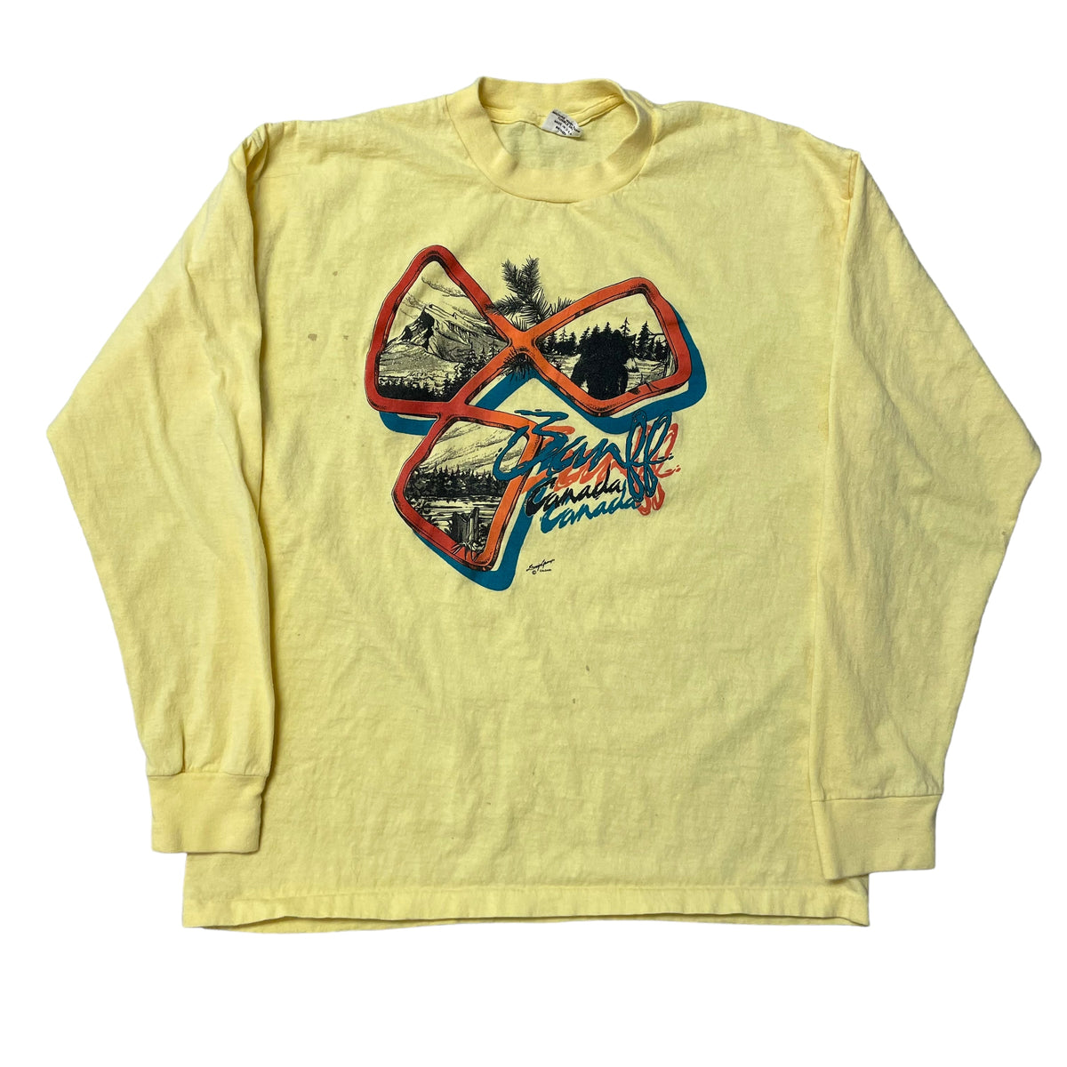 80’s Banff Canada Long Sleeve T-Shirt