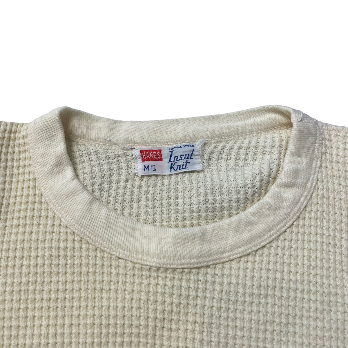40’s/50’s Hanes Insul Knit Kids Thermal Undershirt