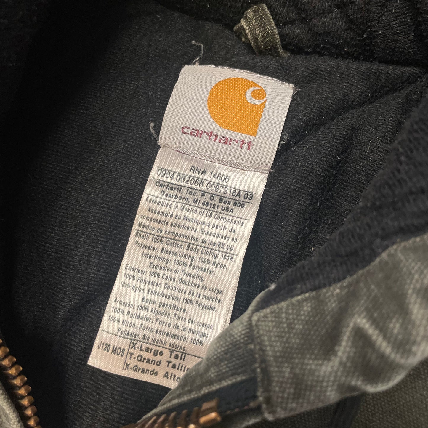 00’s Carhartt J130 Duck Insulated Jacket
