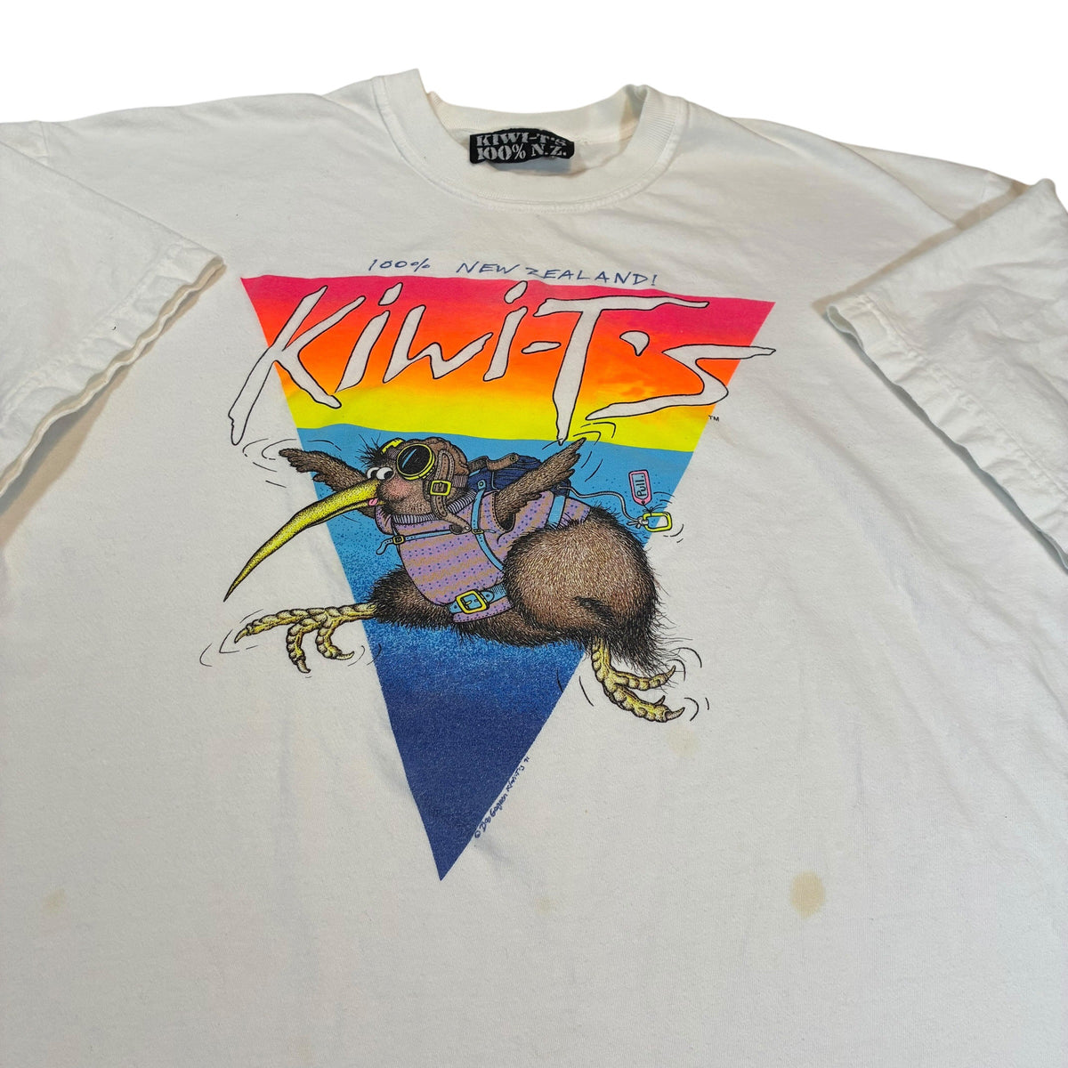 Kiwi Funny bird tee size large
