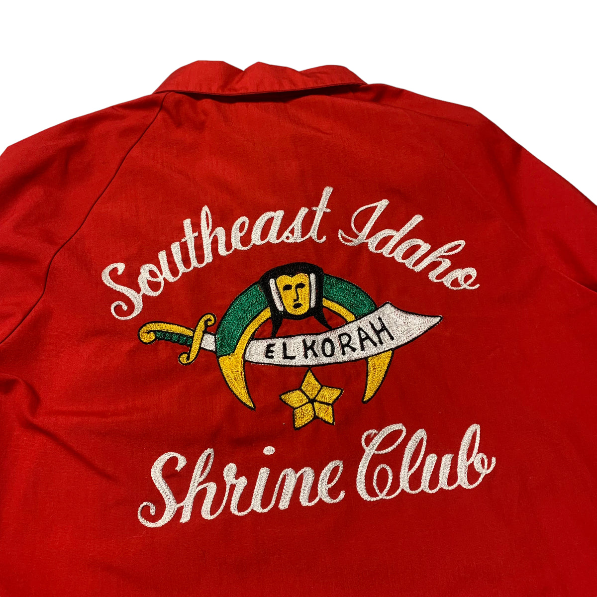 70’s El Korah Shrine Club Chainstitched Jacket