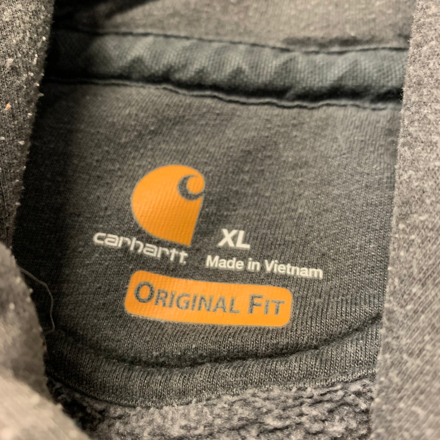 Modern Carhartt Distressed Hooded Sweatshirt