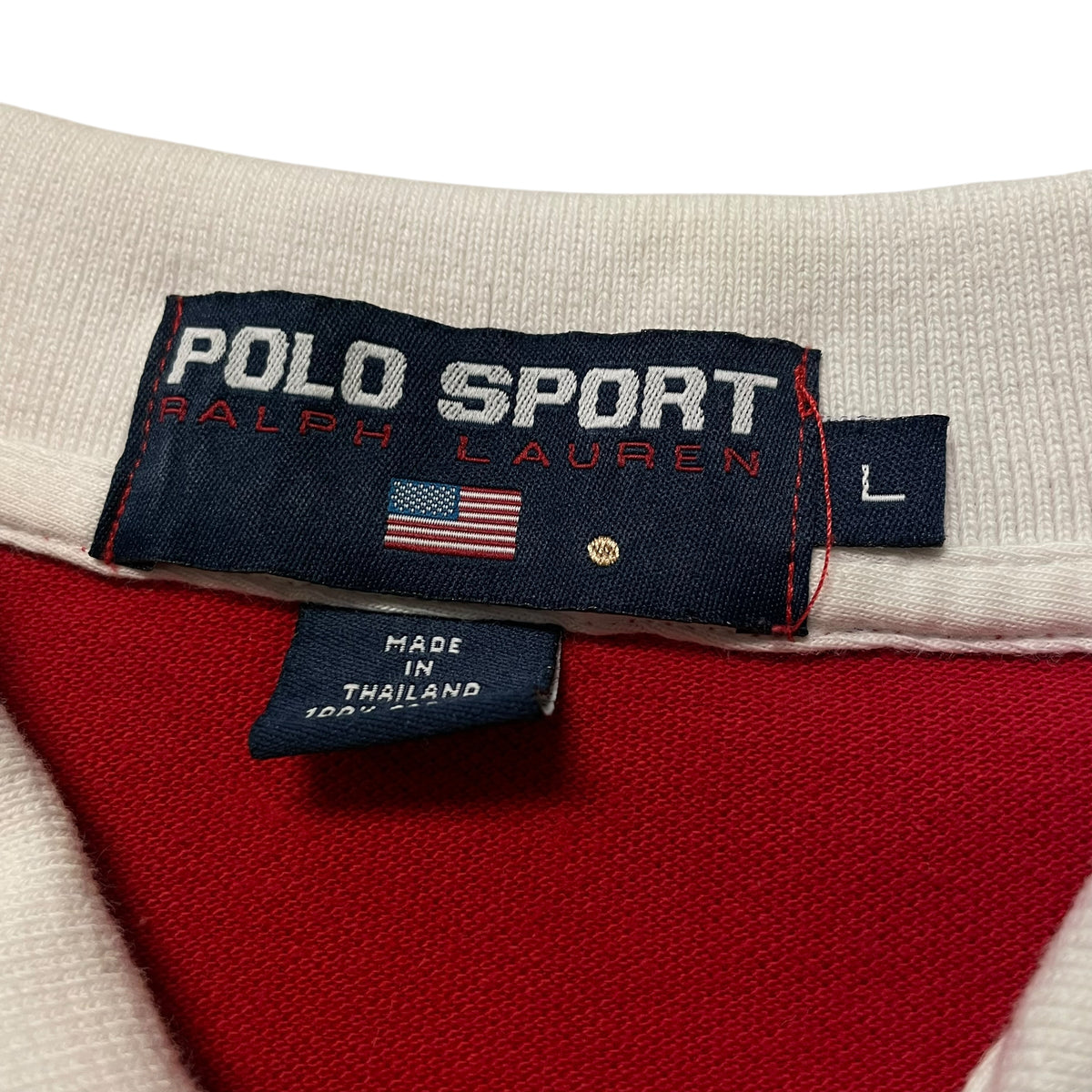 90’s Polo Sport Two Tone Polo Shirt