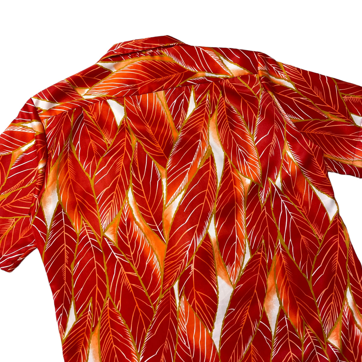 80’s/90’s Sidan ‘Red Leaves’ Hawaiian Shirt
