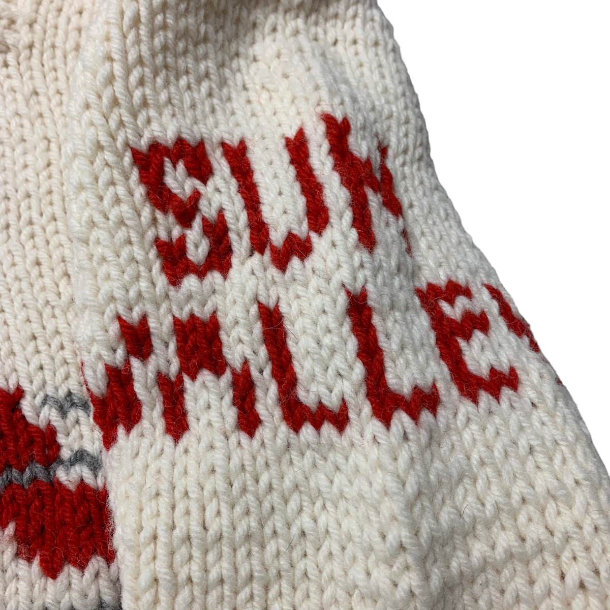 80’s Sun Valley Knit Hooded Skiing Sweater