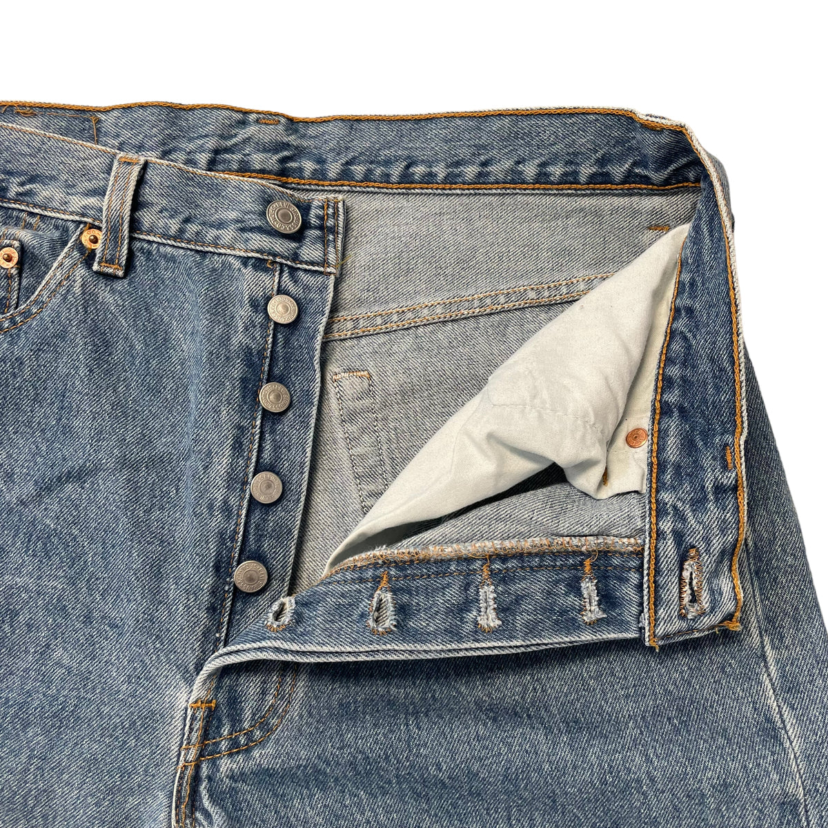 90’s Levi’s 501 Custom Patchwork Flares