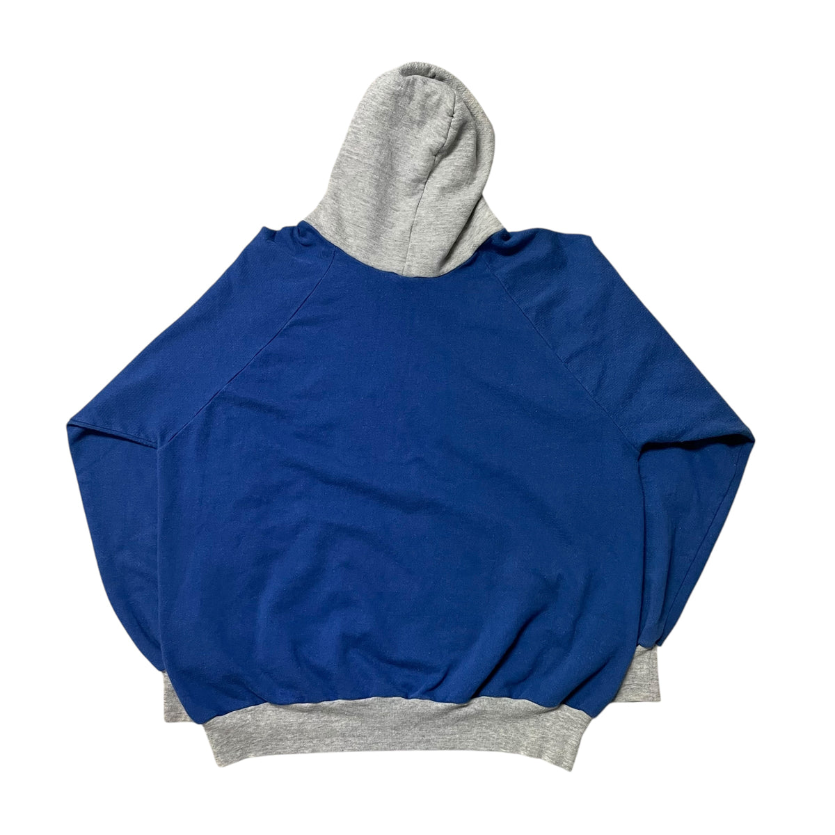 80’s MacGregor Medallion Two Tone Hoodie Blue/Gray