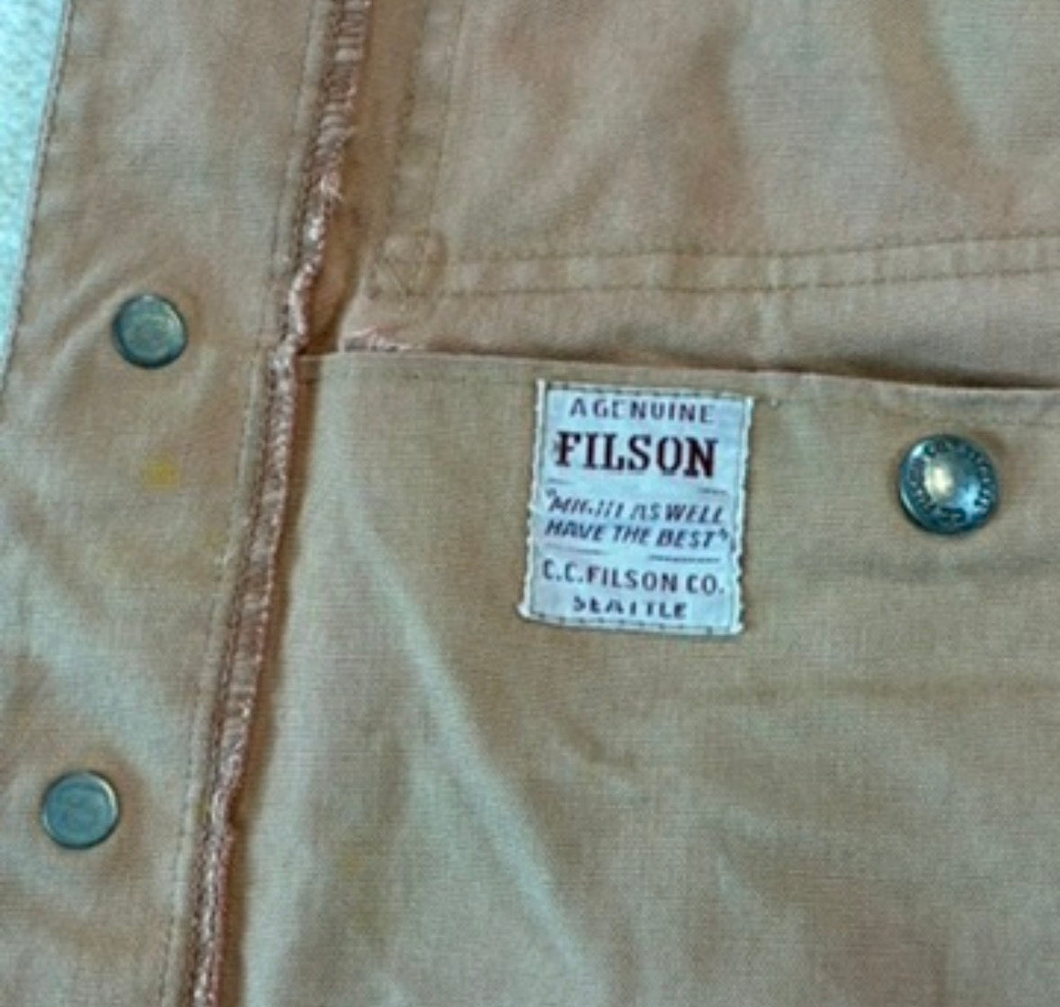 60s Filson vest
