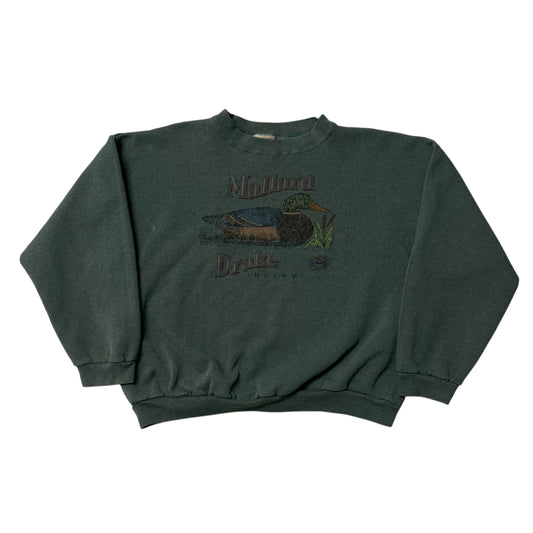 90’s Mallard Hunting Decoys Sweatshirt Green