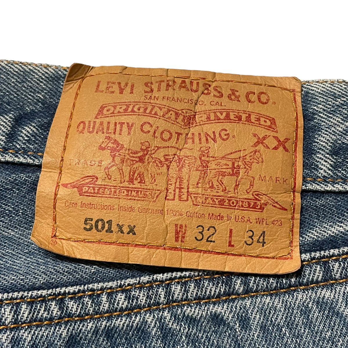 90’s Levi’s 501xx Denim Jeans