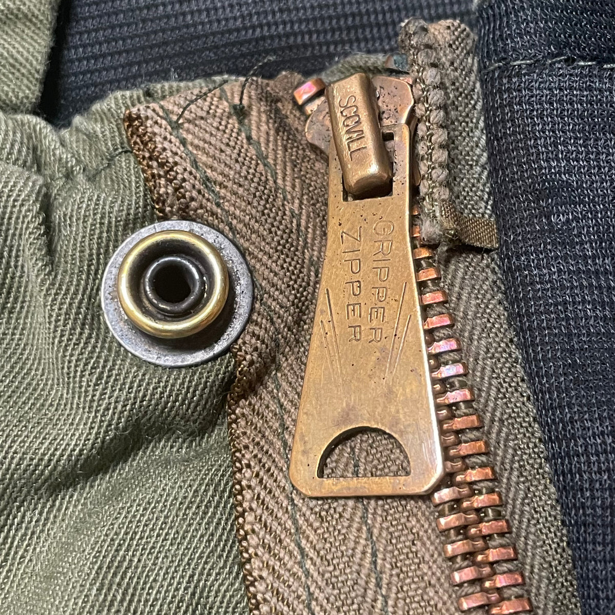 70’s U.S. Military Chemical Protective Jacket Slant Pocket