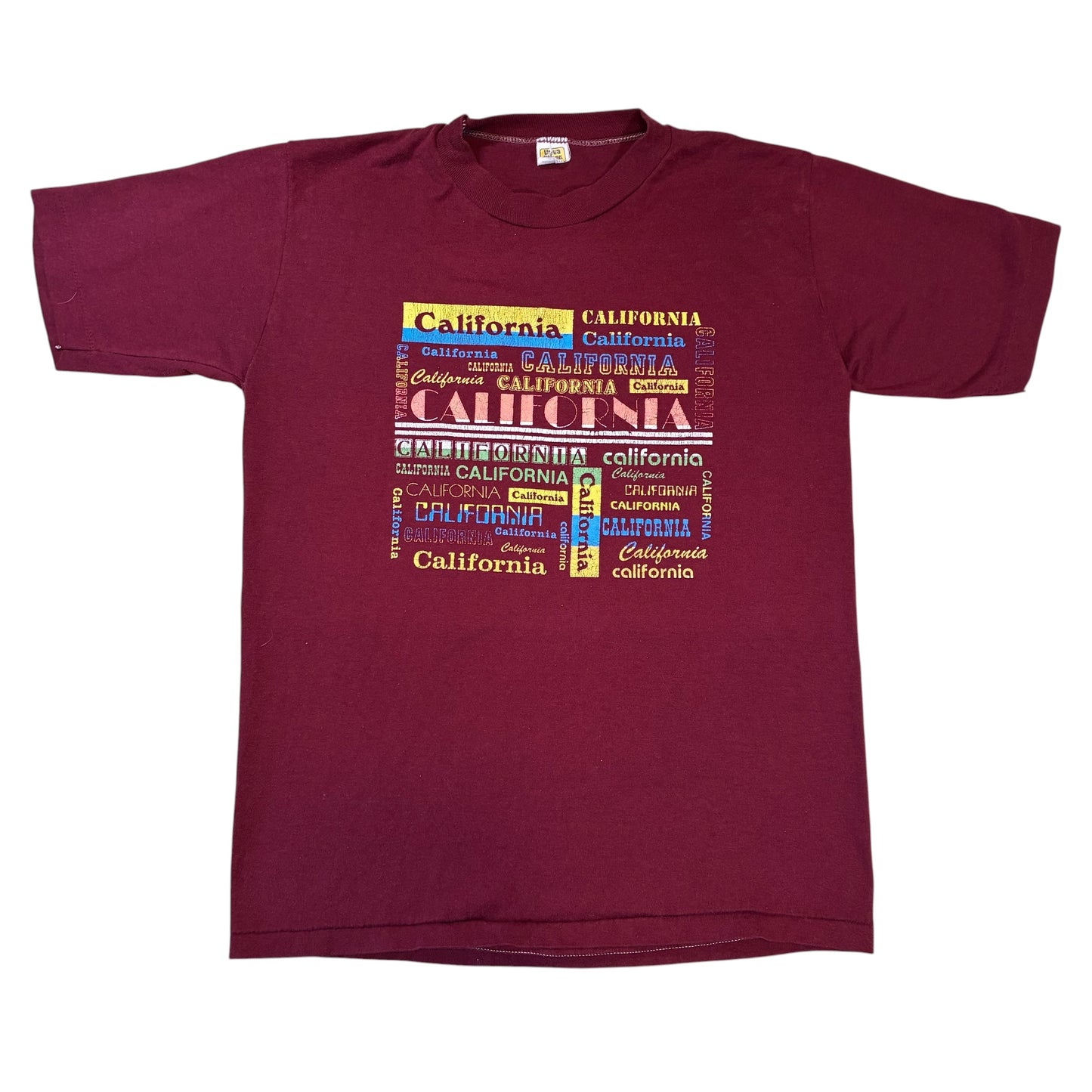 80s California Velva Sheen T-Shirt Medium