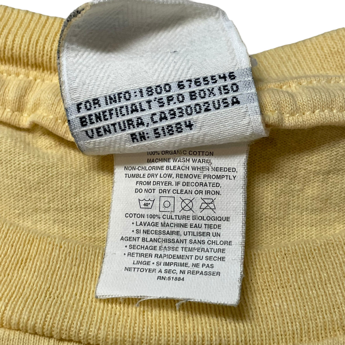 00’s Patagonia Beneficial ‘Fish Justice’ T-Shirt
