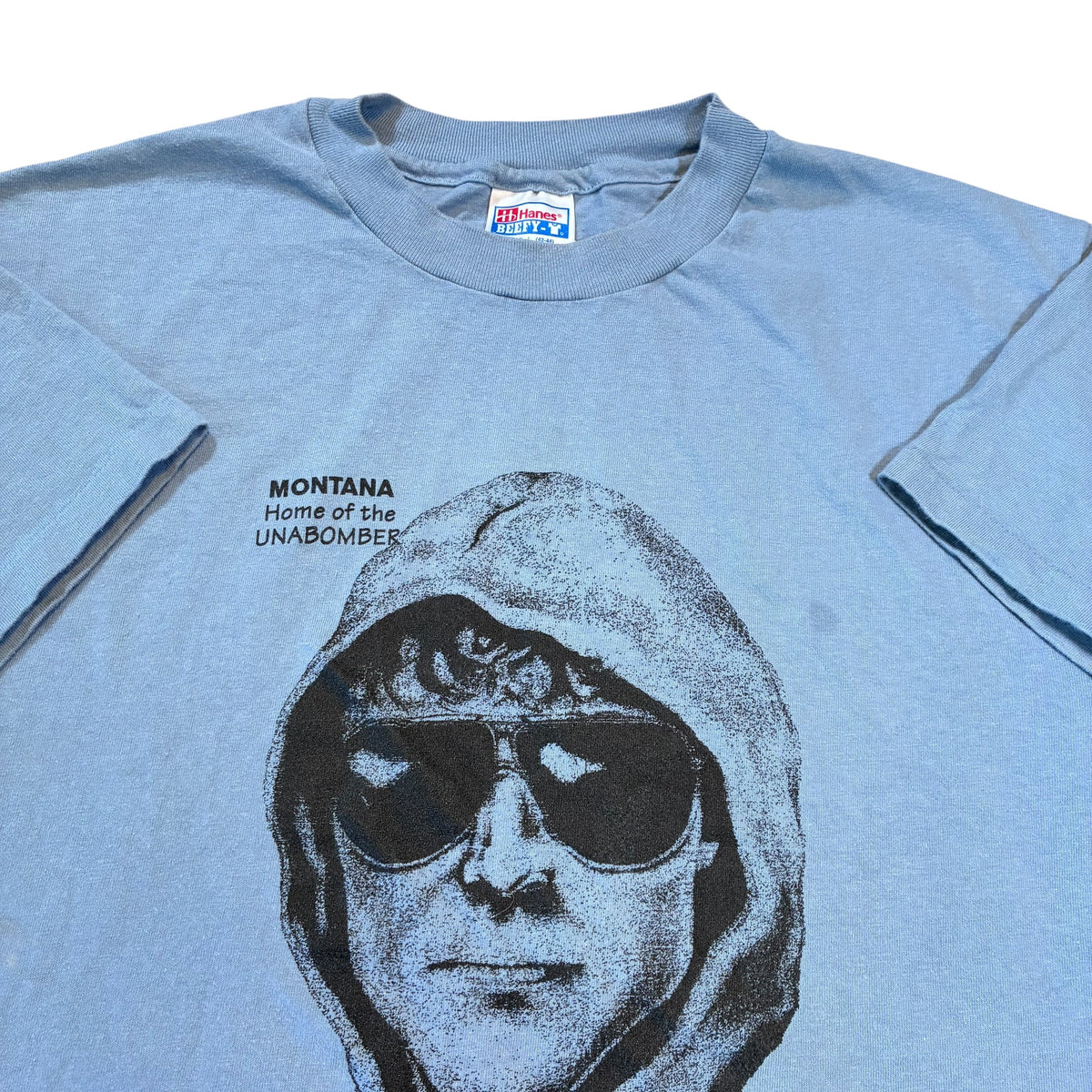 Unabomber tee size large