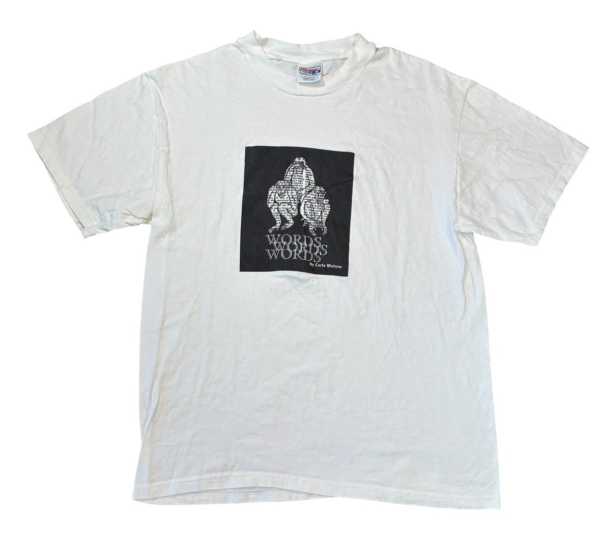 Obscure monkey T-shirt size large