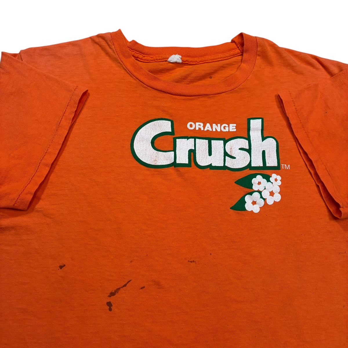 True Vintage 70’s Orange Crush T-Shirt Medium/Large