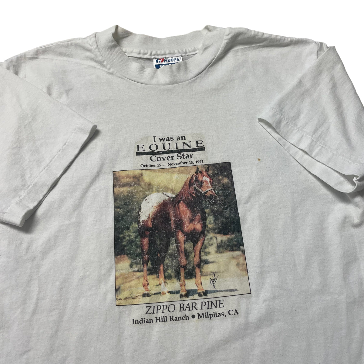 90’s ‘I was an Equine Cover Star’ Horse T-Shirt