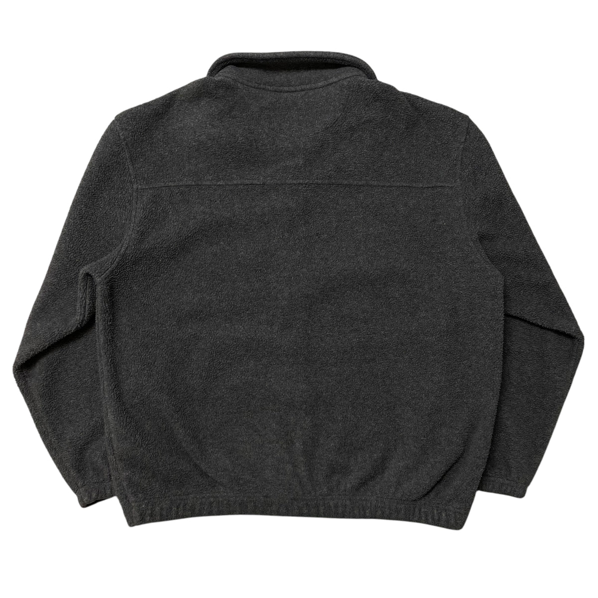 90’s Land’s End Woman’s Fleece Zip Jacket Gray