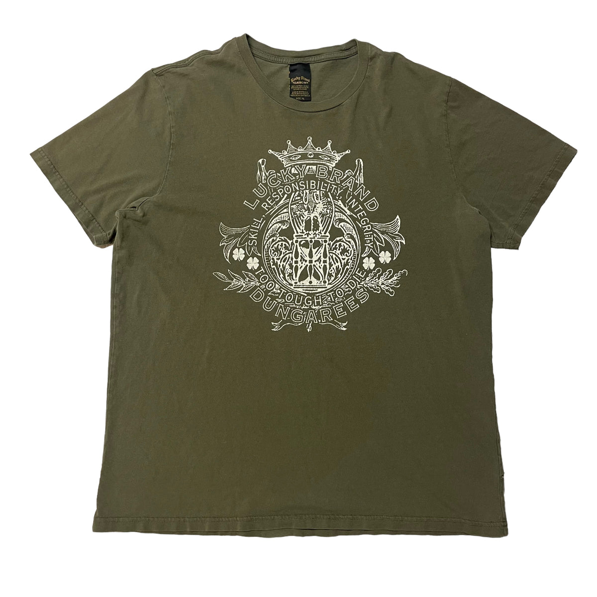 00’s Lucky Brand ‘Dungarees’ T-Shirt