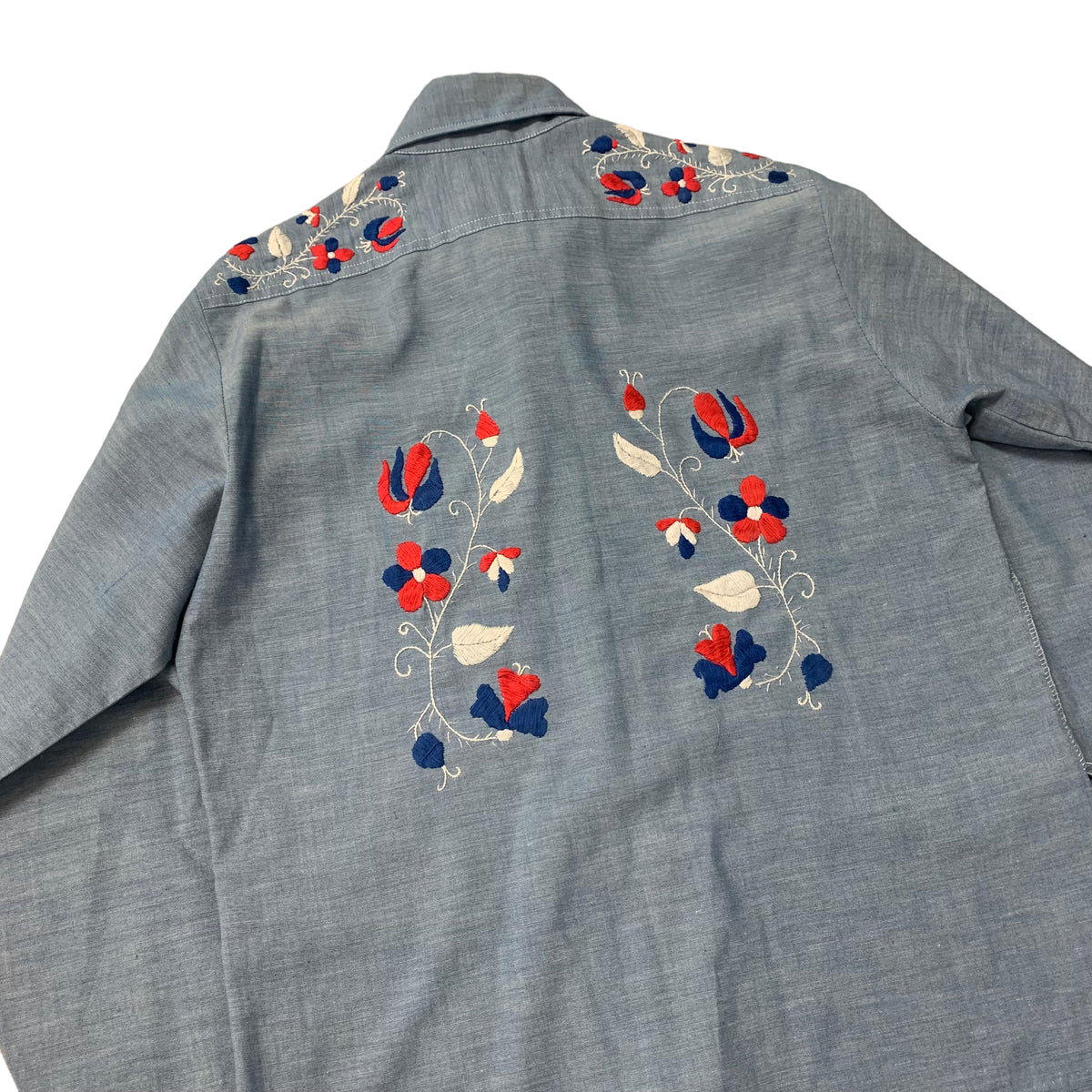 70’s Big Mac Custom Embroidered Selvedge Shirt