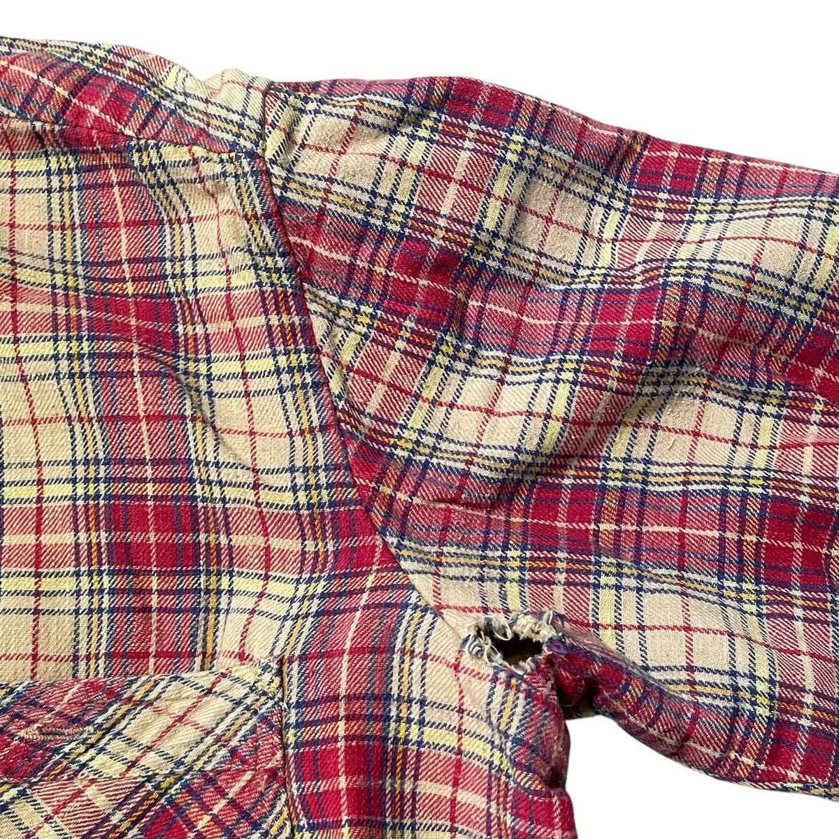 80’s Coming Attractions Cotton Lined Plaid Flannel Shirt