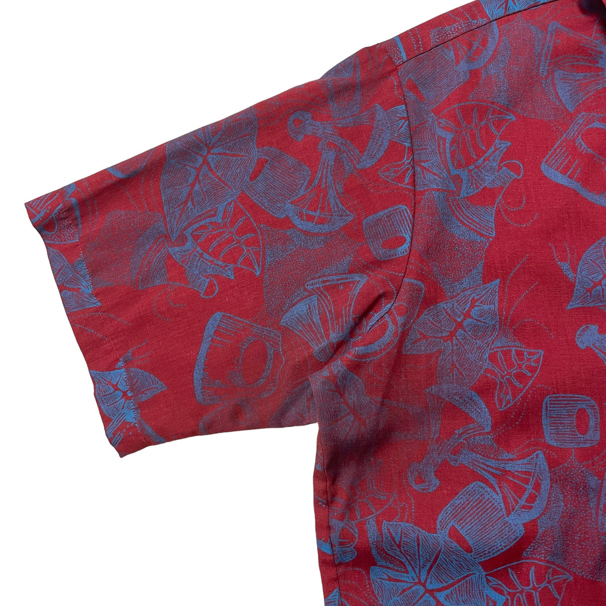 70’s ‘Honolulu Hi’ Patterned Hawaiian Shirt