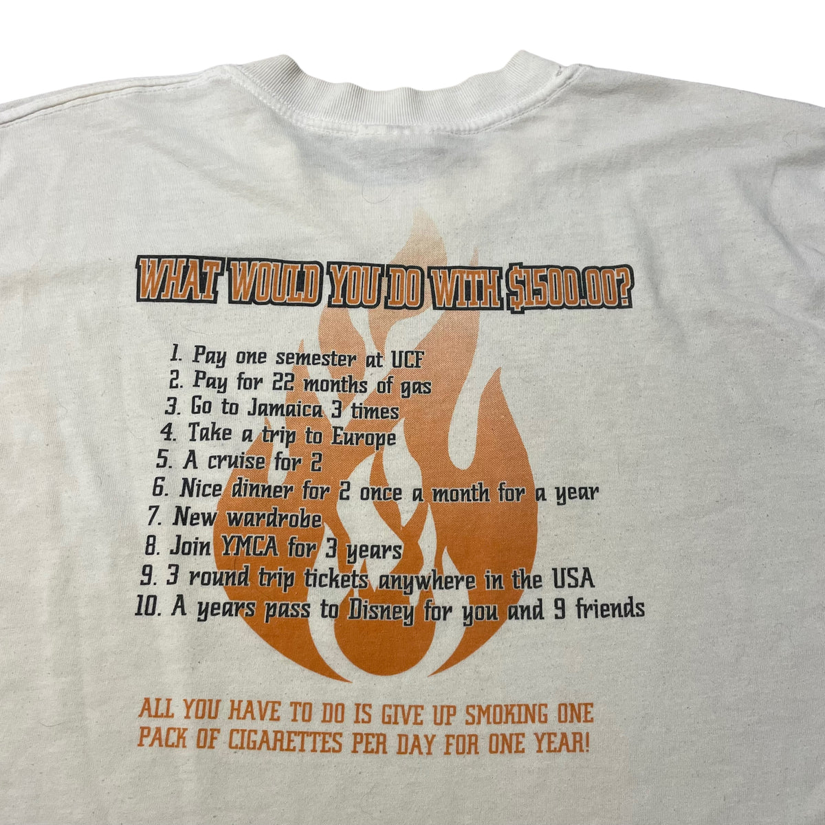 00’s ‘Smoke Free Zone’ T-Shirt