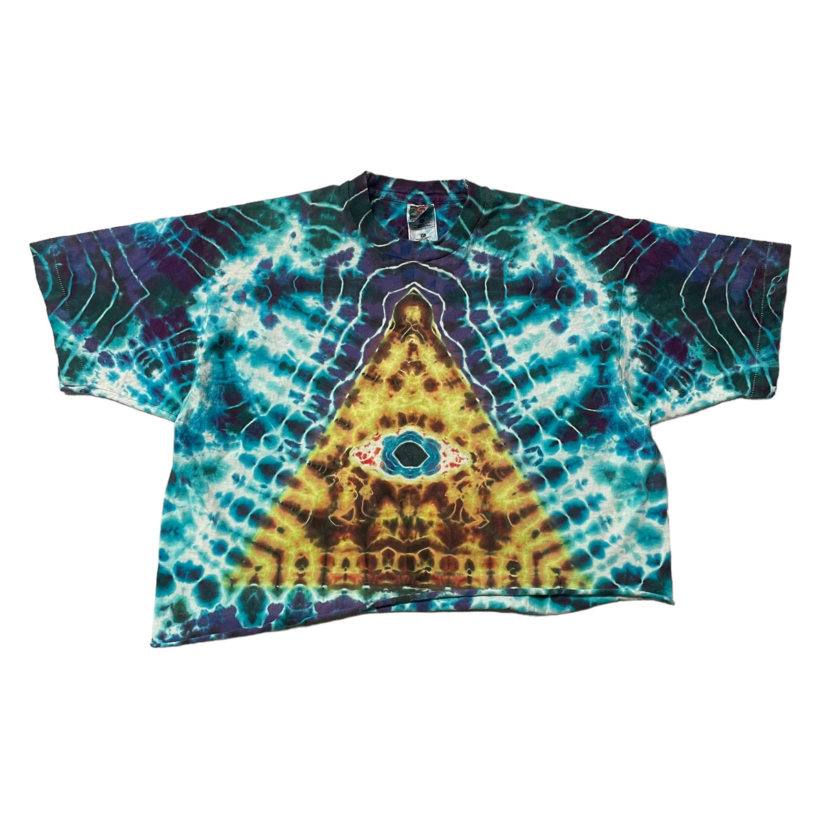 90’s Tie Dye Cropped T-Shirt