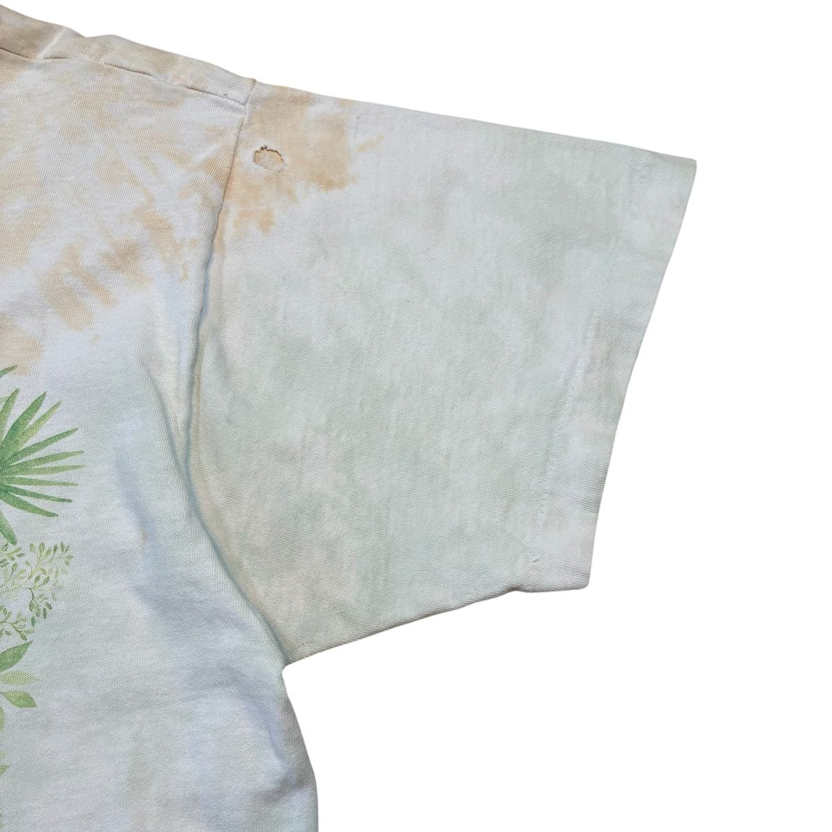 1990s Rainforest Liquid Blue T shirt XL
