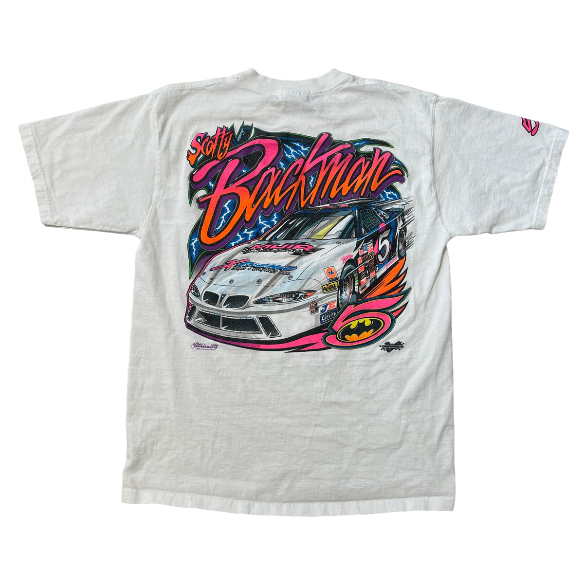 00’s ‘Scotty Backman’ Batman Themed Racing T-Shirt