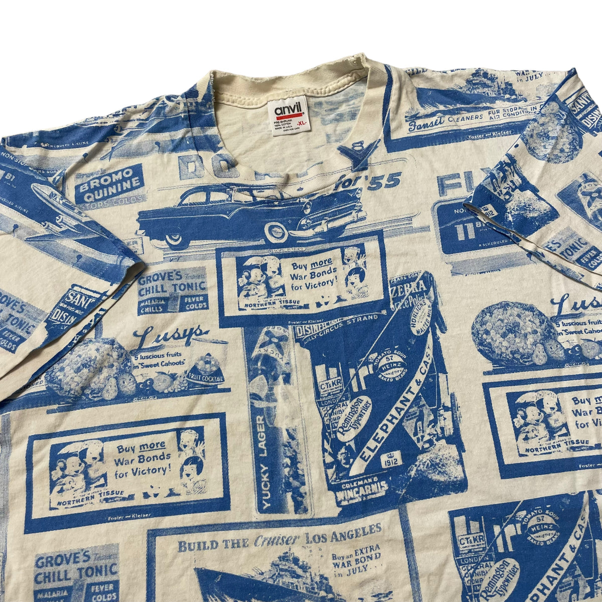 90’s Vintage Advertisements All Over Print T-Shirt