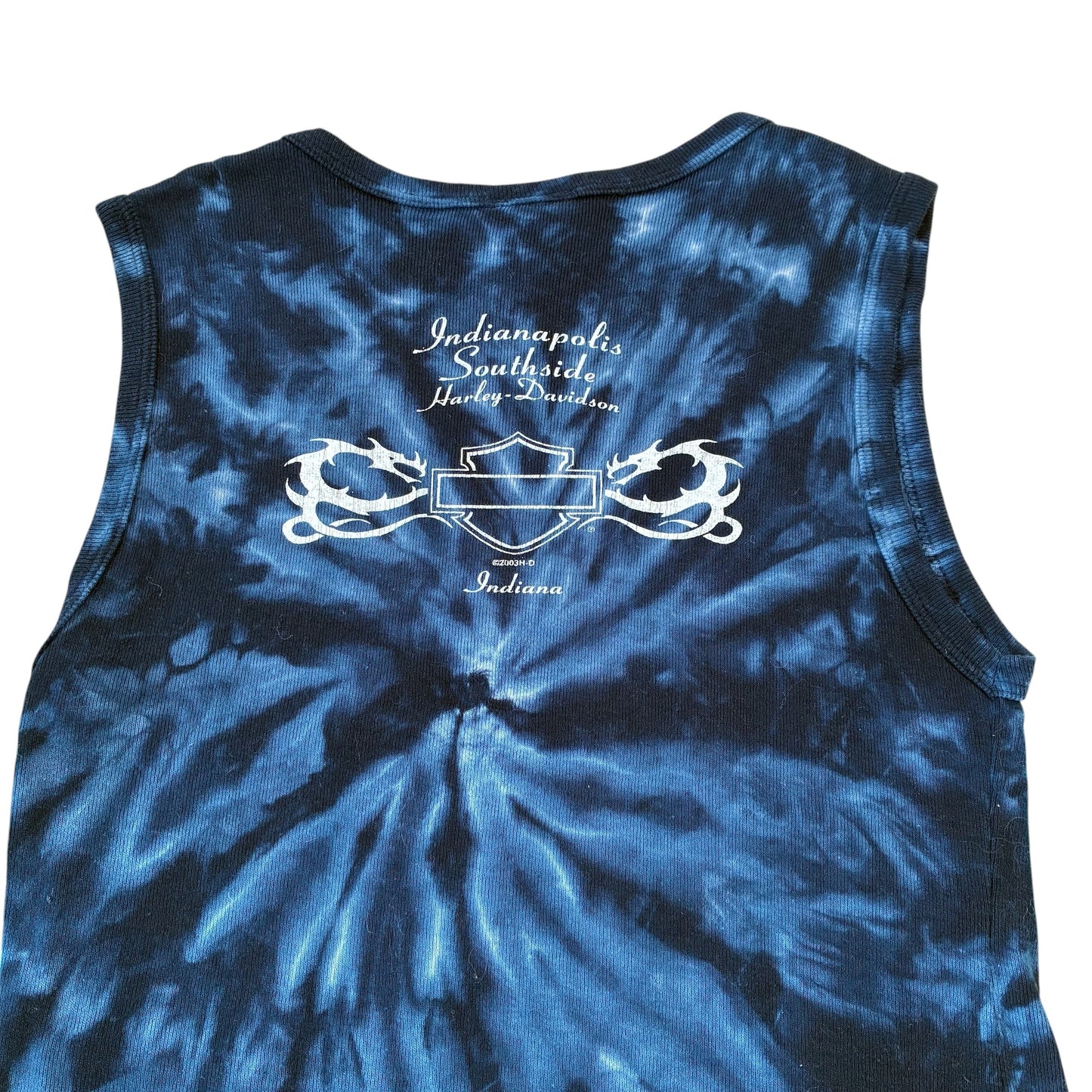 Harley Davidson Tie Dye Tank Top