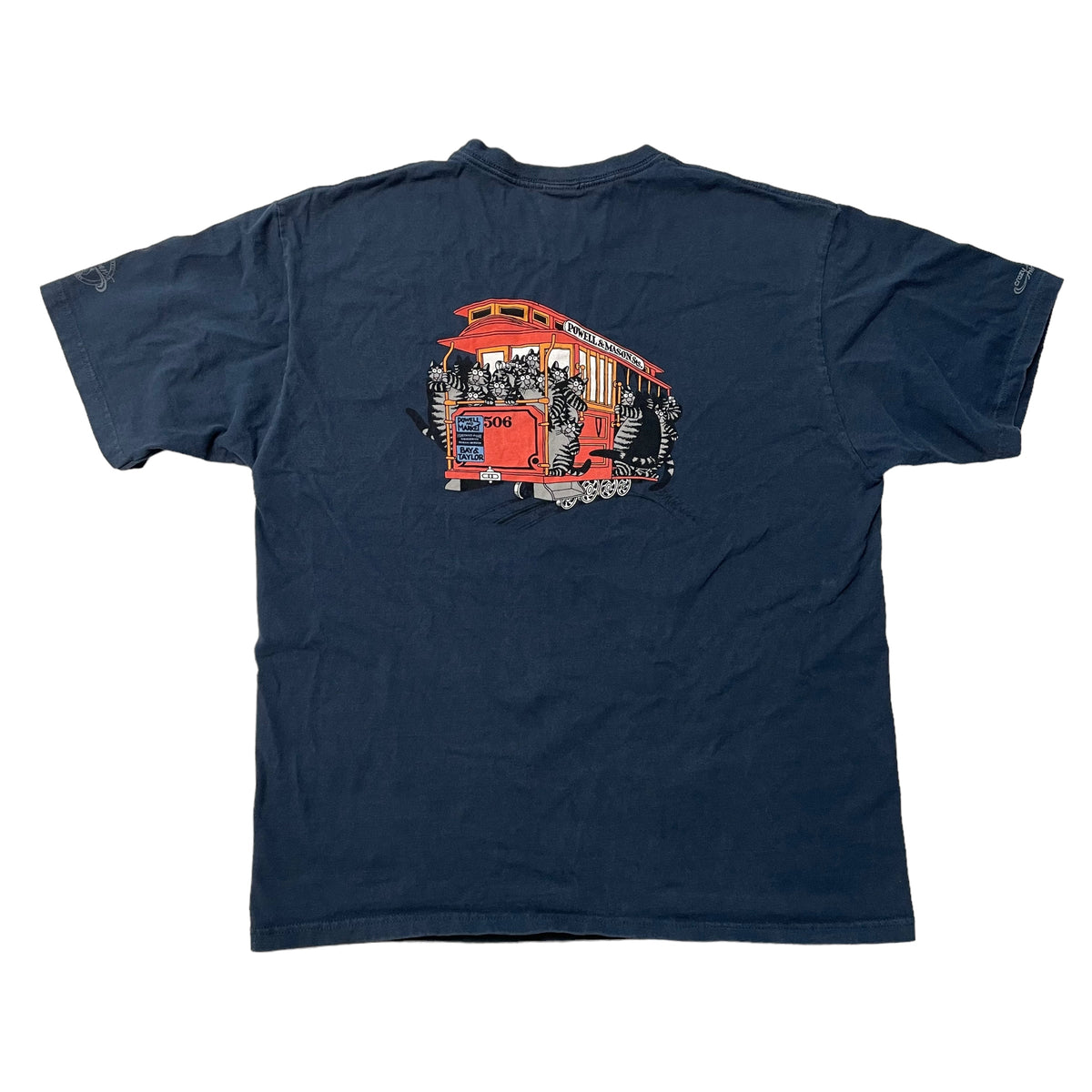 00’s ‘Cats in Trolly’ Crazy Shirt T-Shirt