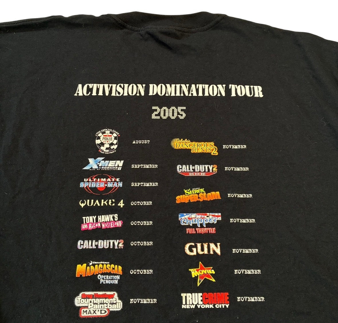 Gaming t-shirt size xl