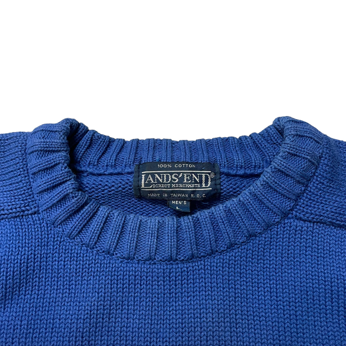 90’s Land’s End Striped Knit Sweater