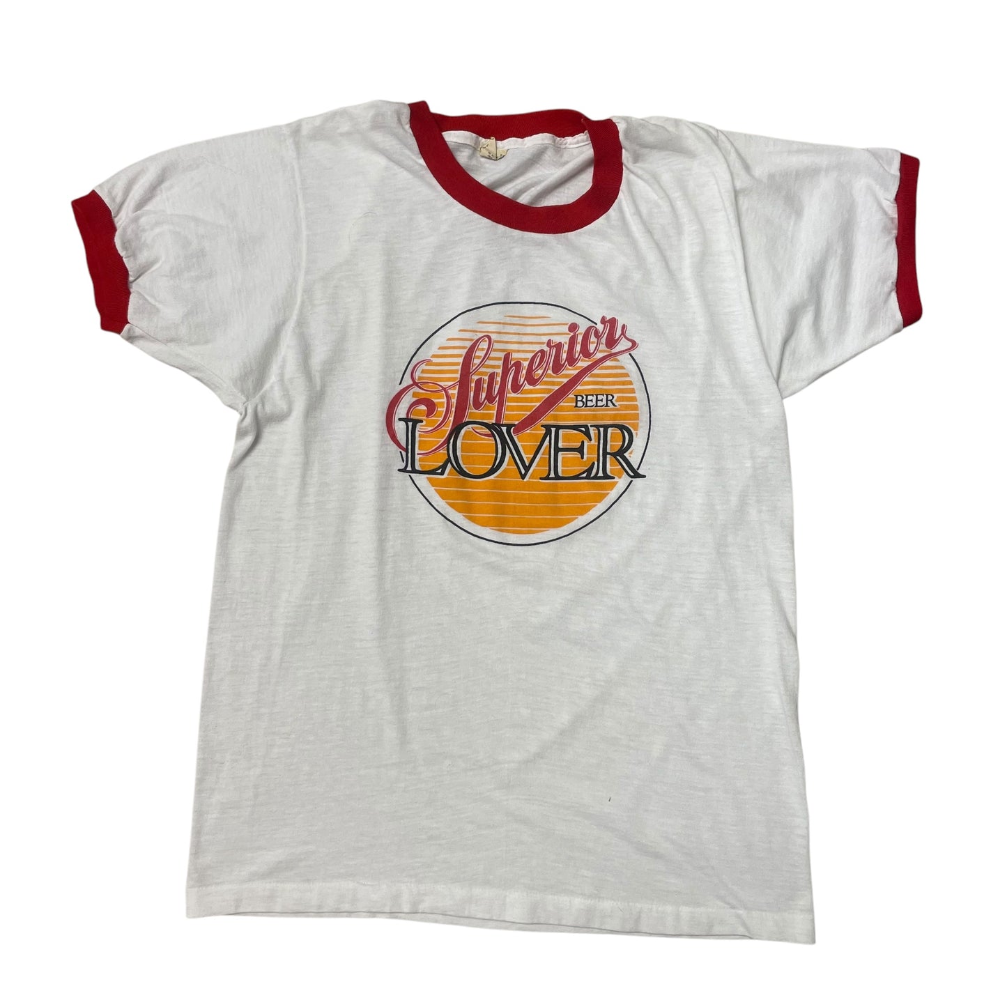 80’s ‘Superior Beer Lover’ Ringer T-Shirt