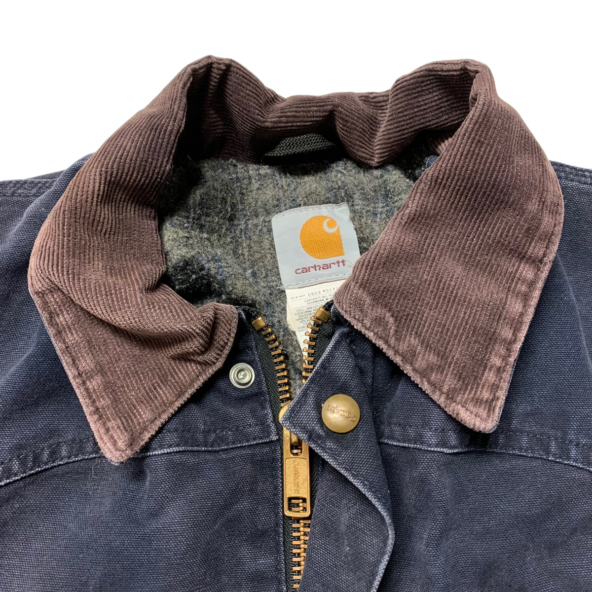 00’s Carhartt Blanket Lined Chore Jacket