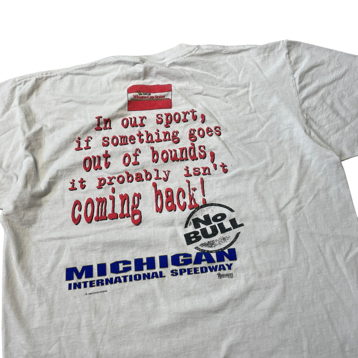 90’s Nascar Winston Cup Michigan Speedway Racing T-Shirt