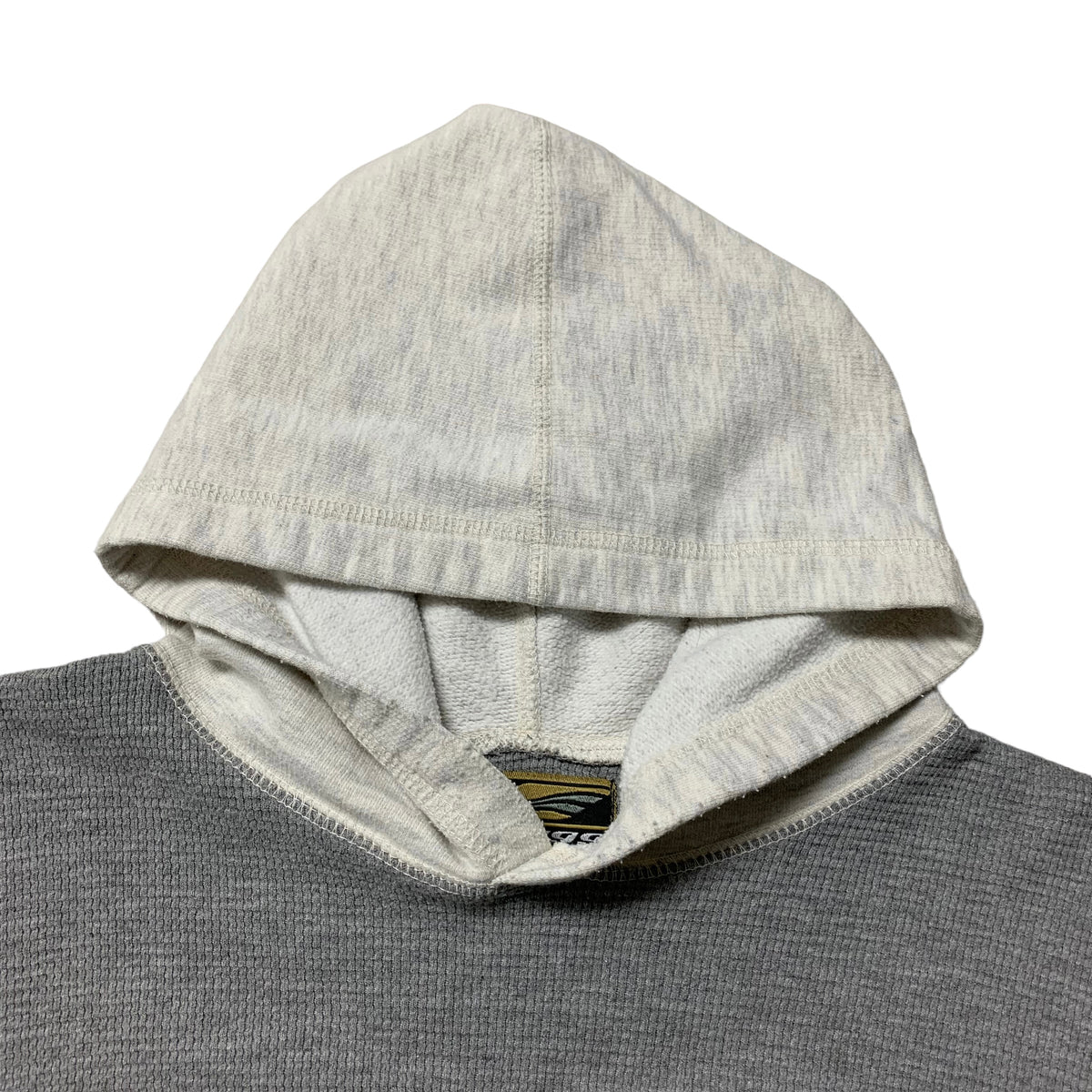 00’s Plugg Thermal Two Tone Hooded Sweatshirt