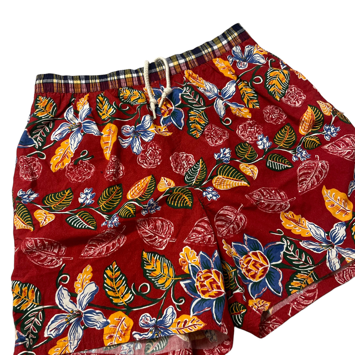 90’s EBTEK Floral Print Swim Shorts